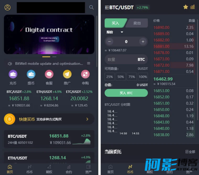 基于laravel开发的开源交易所源码/BTC交易所/ETH交易所/交易所/交易平台/撮合交易引擎,分类:🧮区块链,发布时间:2023-05-05 image.png