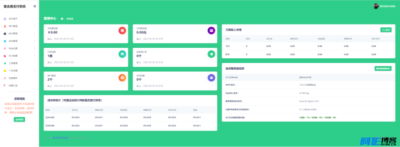聚合易支付系统开源版,分类:🏘️支付充值,发布时间:2023-05-29 image.png