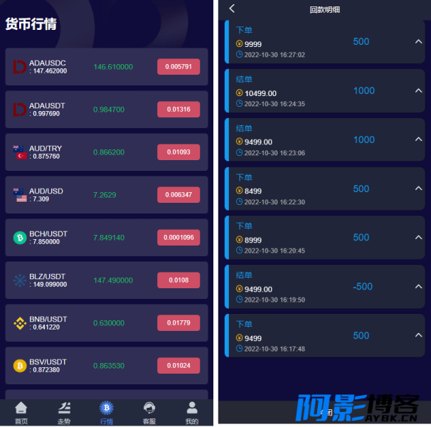 全新UI微盘系统、微交易,开源可以二次开发(微盘交易app下载),分类:💰金融理财,发布时间:2023-07-29 image.png