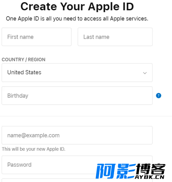 国内无法自己注册美国苹果ID?/国内注册美国苹果ID教程,分类:🧮综合教程,发布时间:2024-04-27 image.png