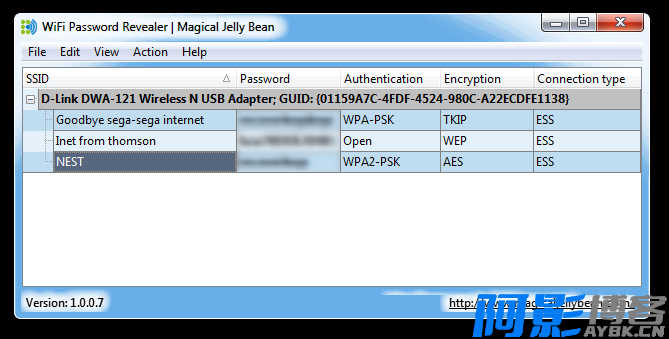 WiFi密码一键查看器WiFi password revealer v1.0.0.13版本,分类:🔖实用软件,发布时间:2024-05-16 image.png