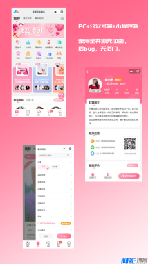 2024最新婚恋相亲系统源码 红娘金媒10.3 PC+小程序+公众号 接入三端,分类:👩👩👧👧交友直播,发布时间:2024-11-06 image.png