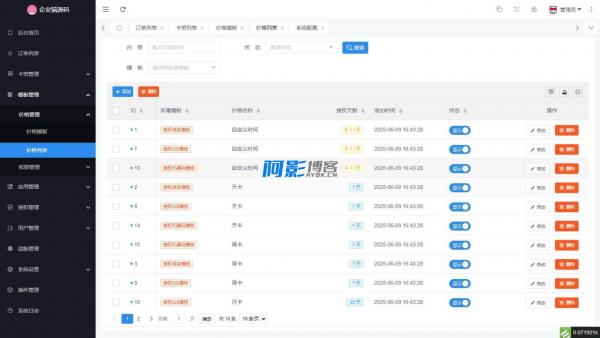 最新SF授权系统源码 全开源无加密v5.2版本,分类:🖱️页游源码,发布时间:2025-06-11 3d47aa415b87f69757a1e5718d2186d9_3-9.jpg
