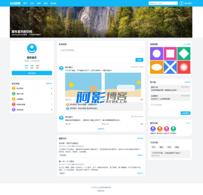 基于Tailwind CSS构建的QQ空间6.0版，分类：🏬H5源码，标签：Tailwind CSS, QQ空间6.0, 社交平台设计, 现代Web设计, 用户交互